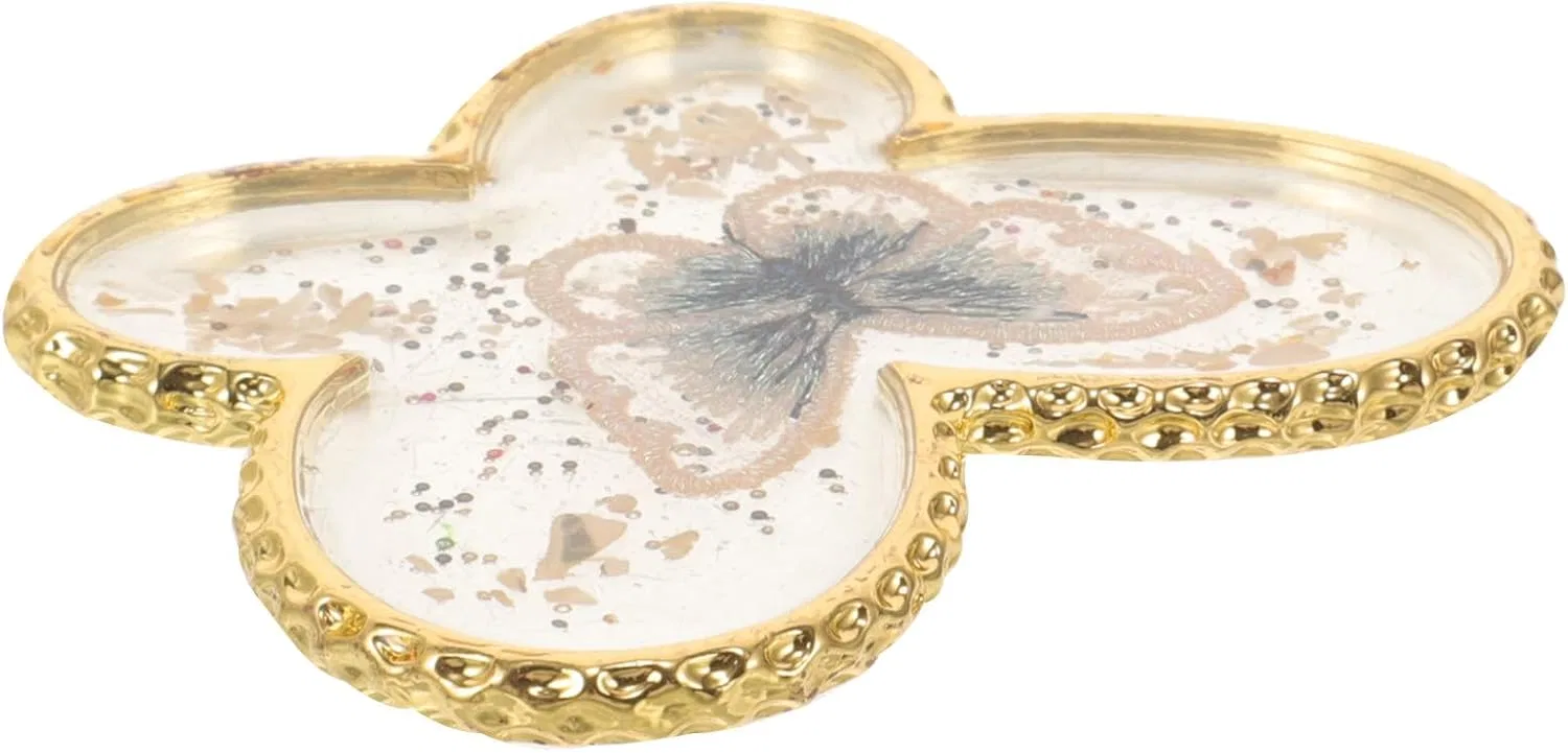Палитра для смешивания гель-лака Butterfly Crystal, мультиколор, 7x6x0.4 см