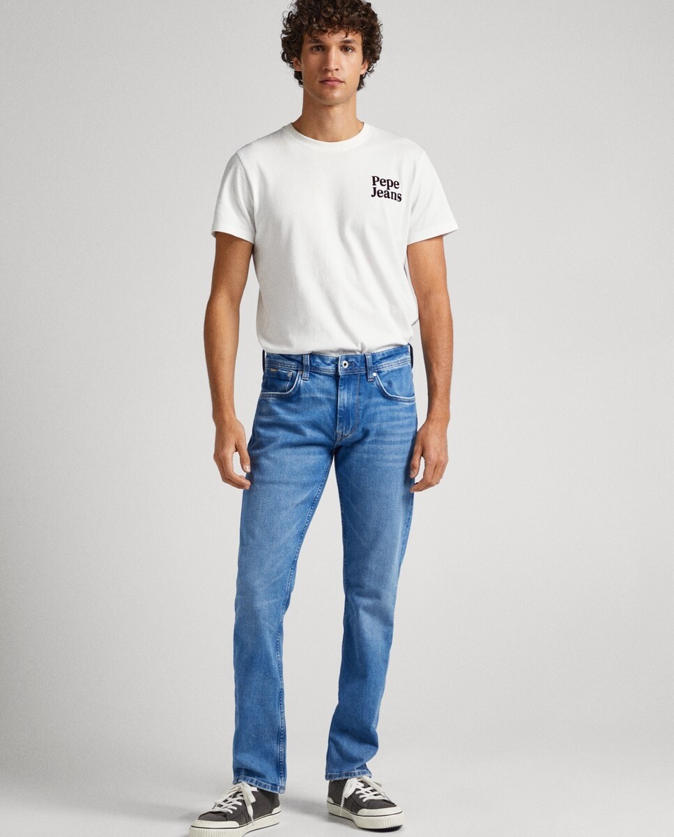 

Синие мужские джинсы Regular Cash Pepe Jeans, синий