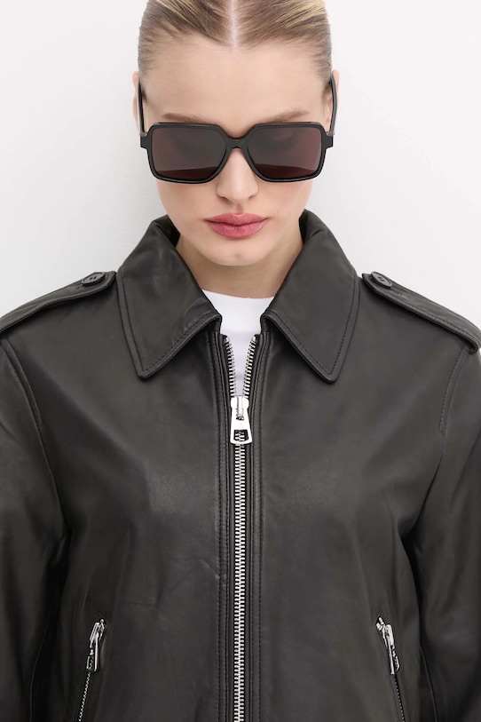 

Солнцезащитные очки Bottega Veneta, черный