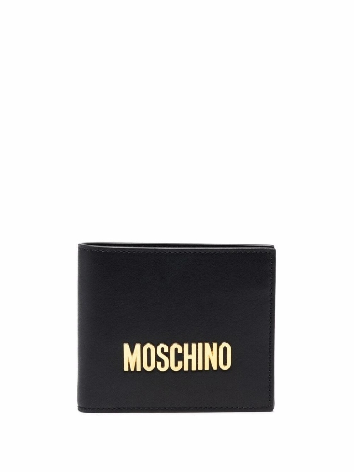 

Moschino кошелек с логотипом, черный