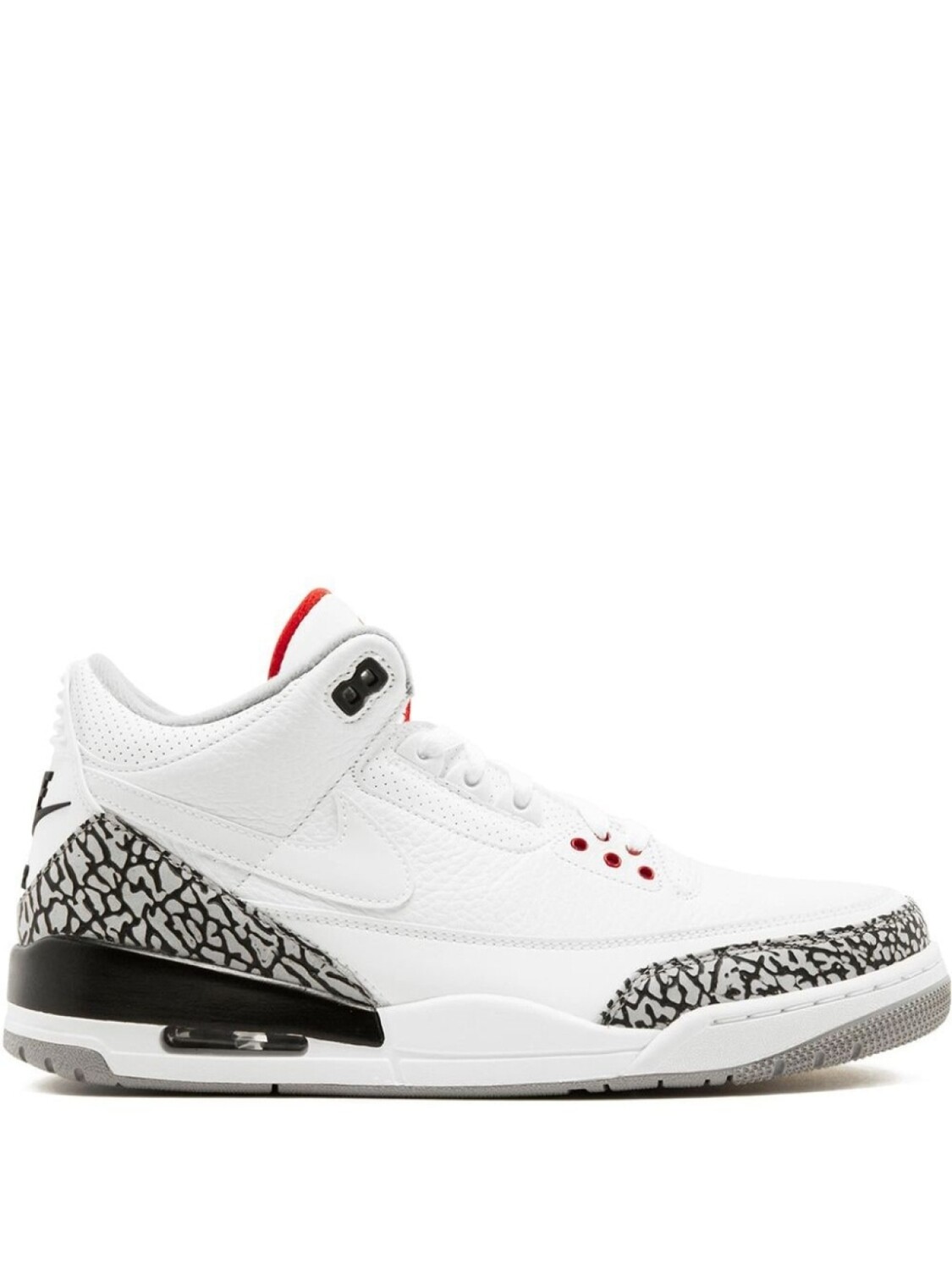 

Кроссовки Jordan Air Jordan 3 Retro JTH NRG, белый/серебристый/черный