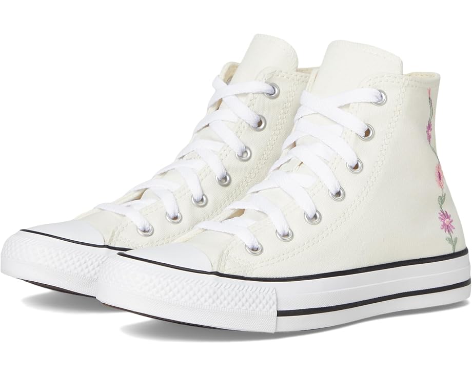 

Кроссовки Converse Kids Chuck Taylor All Star Florals, цвет Egret/Light Jellyfish Jitter