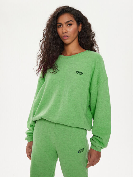 

Толстовка стандартного кроя American Vintage, зеленый