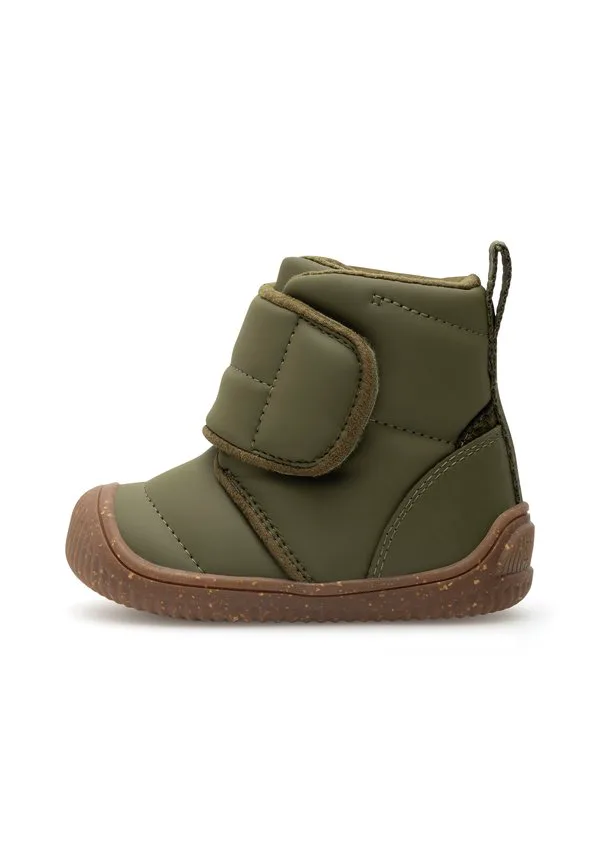 Детские туфли тео Woden, Dark Olive