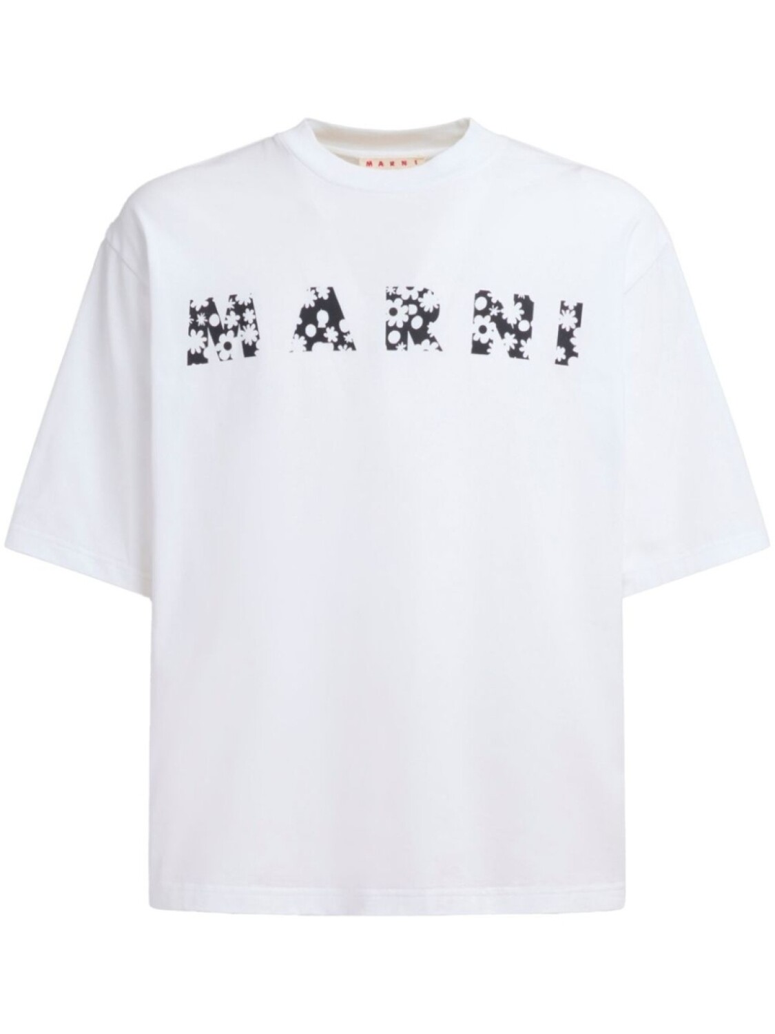 

Футболка с логотипом Marni, белый