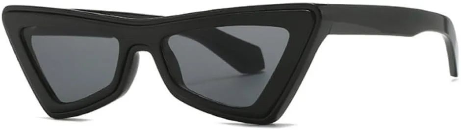 

Солнцезащитные очки MUTYNE Retro Cat Eye для женщин, защита от ультрафиолета UV400, леопардовый градиент, модные, роскошные, для мужчин, сине-оранжевые, Black