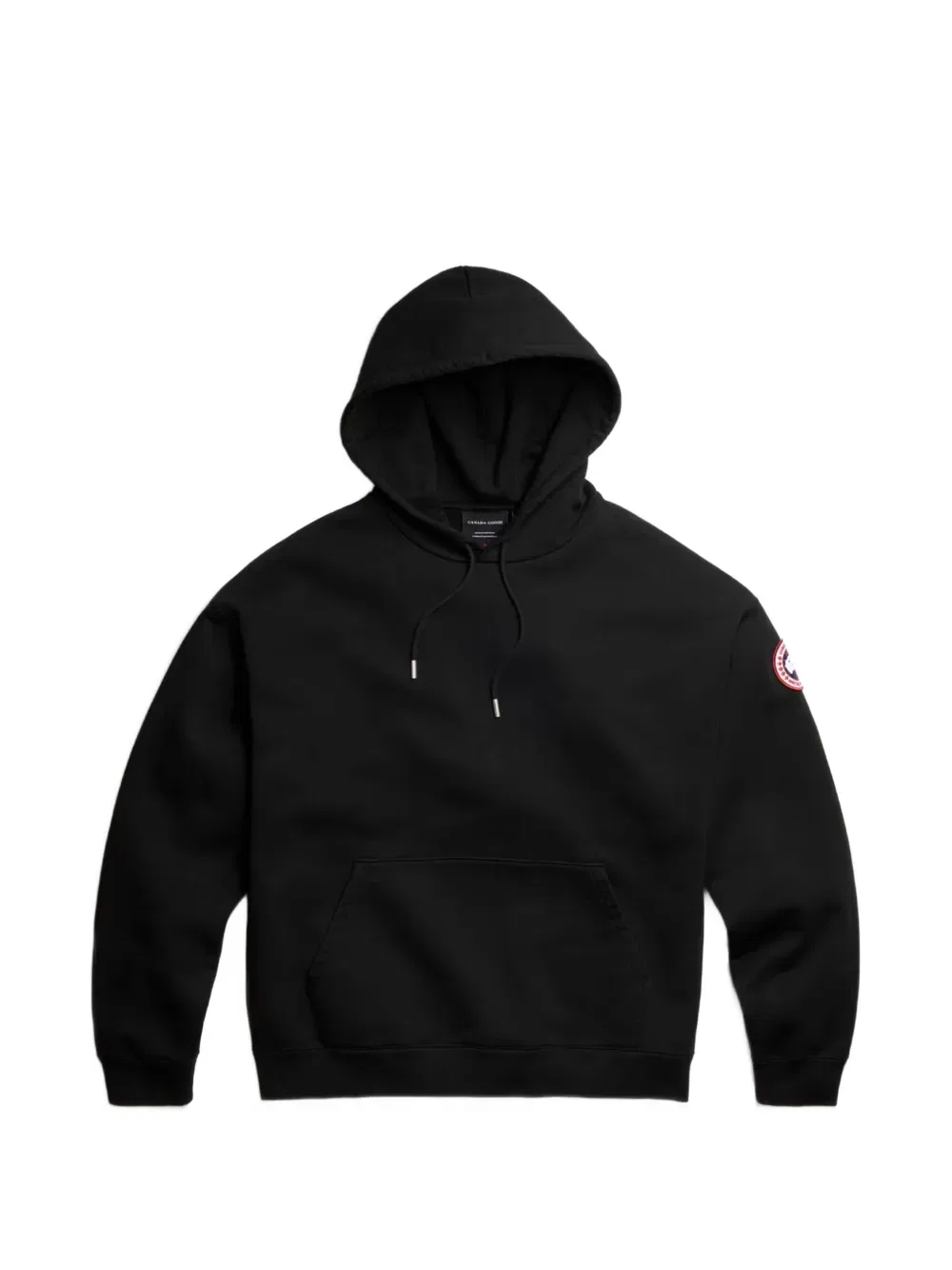 Толстовка с капюшоном и нашивкой с логотипом Canada Goose, черный