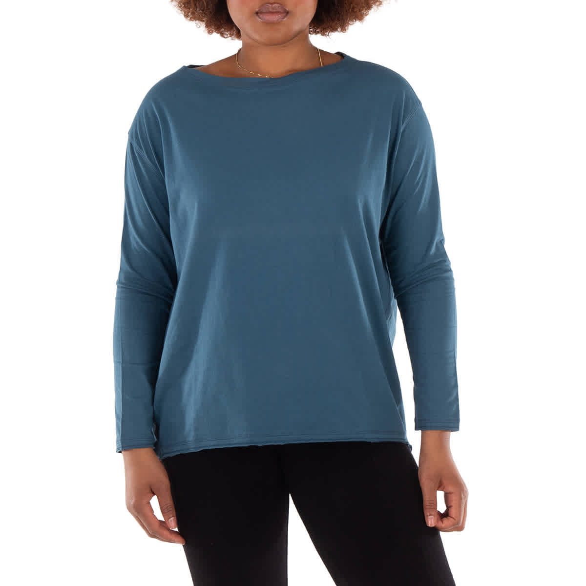 

The Good Tee The Effortless V-образный вырез Футболка с длинными рукавами, Teal