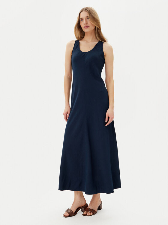 Летнее платье стандартный крой WW0WW46171 Tommy Hilfiger, синий — фото 2