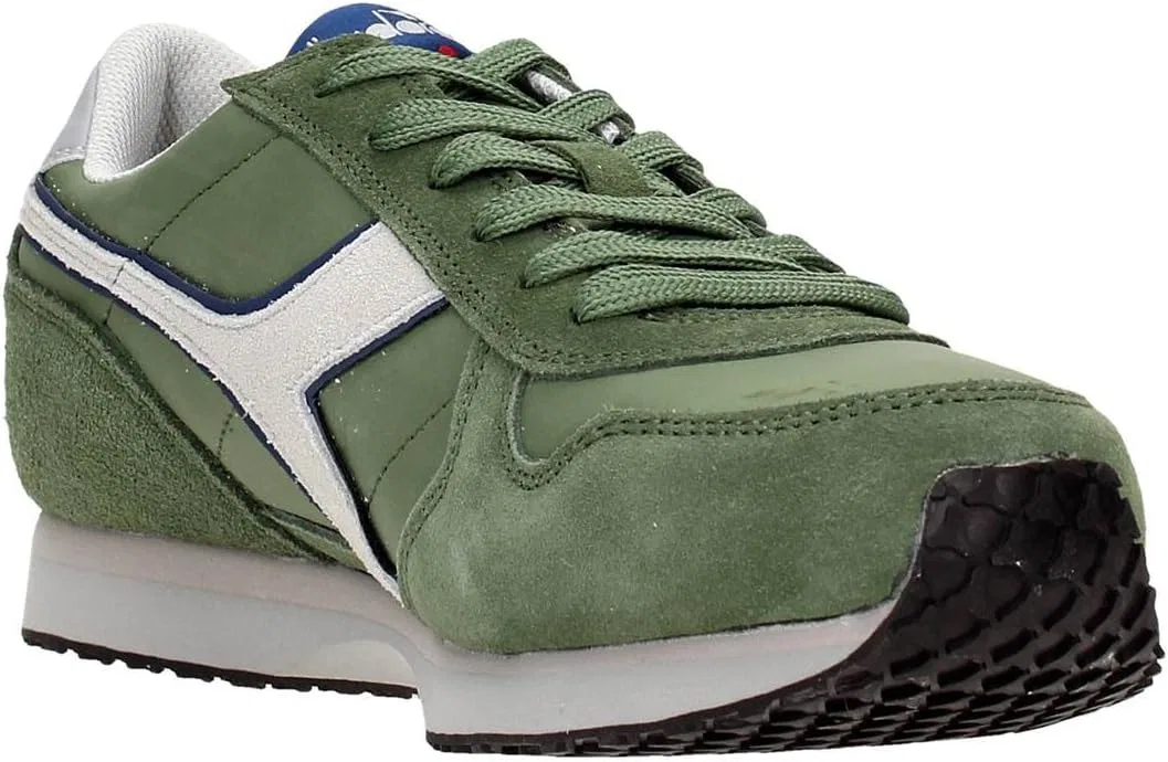 Мужские замшевые кроссовки Diadora 101.170825, Green — фото 3
