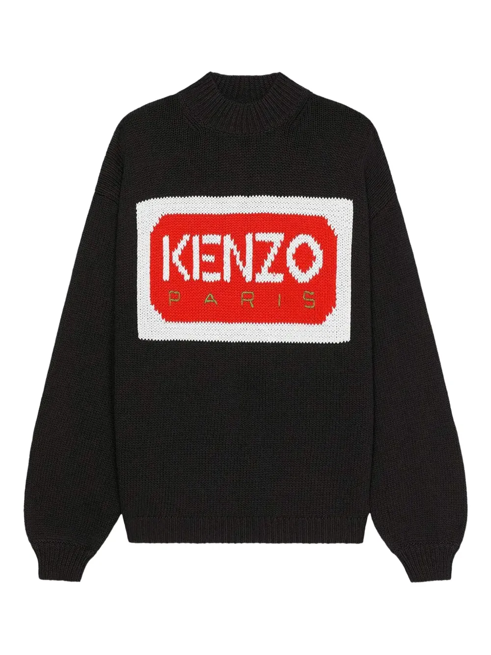 

Свитер с логотипом KENZO, черный
