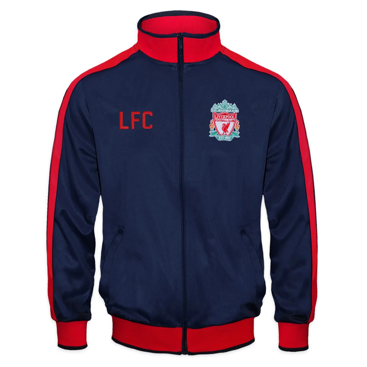 Детская ветровка Liverpool FC с вышивкой, темно-синий