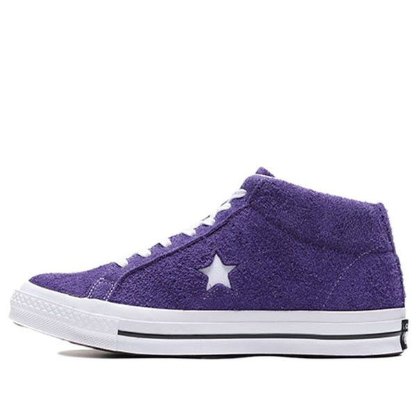 

Кроссовки one star mid 'purple fuzz' Converse, фиолетовый