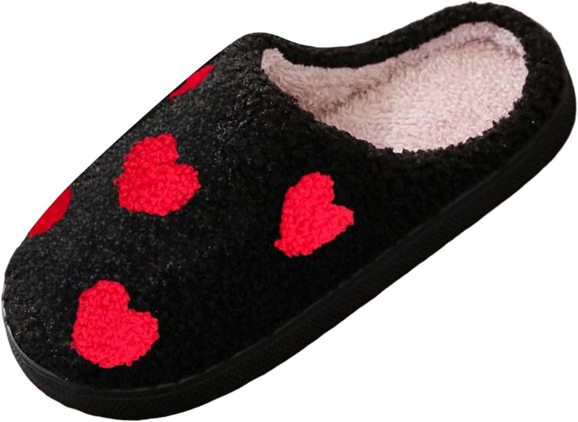 

Зимние мягкие уютные домашние тапочки, противоскользящие, с мягким плюшем, на шерстяной подкладке, женские и мужские, легкие, повседневные тапочки с открытой пяткой Generic, черный