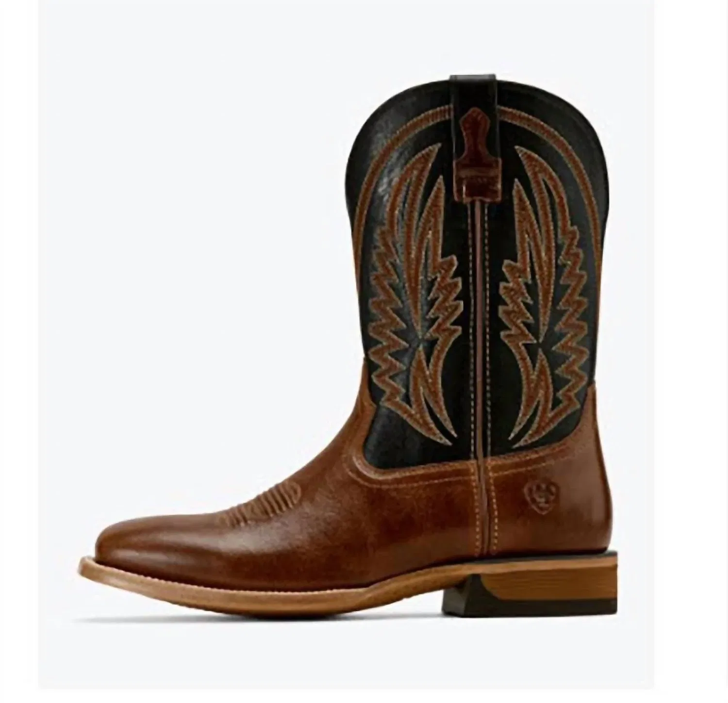 ARIAT Мужские ковбойские сапоги Sidewinder Shock Shield с квадратным носком, цвет «имбирный»