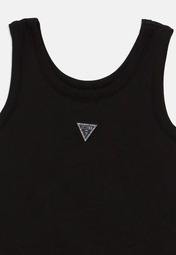 Платье-Майка для юниоров, трикотажное платье Guess, Jet Black — фото 4