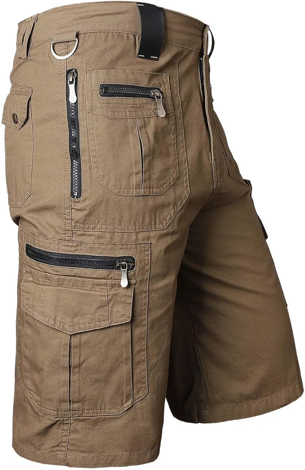 Капри тактические, с множеством карманов, Generic, Khaki #1