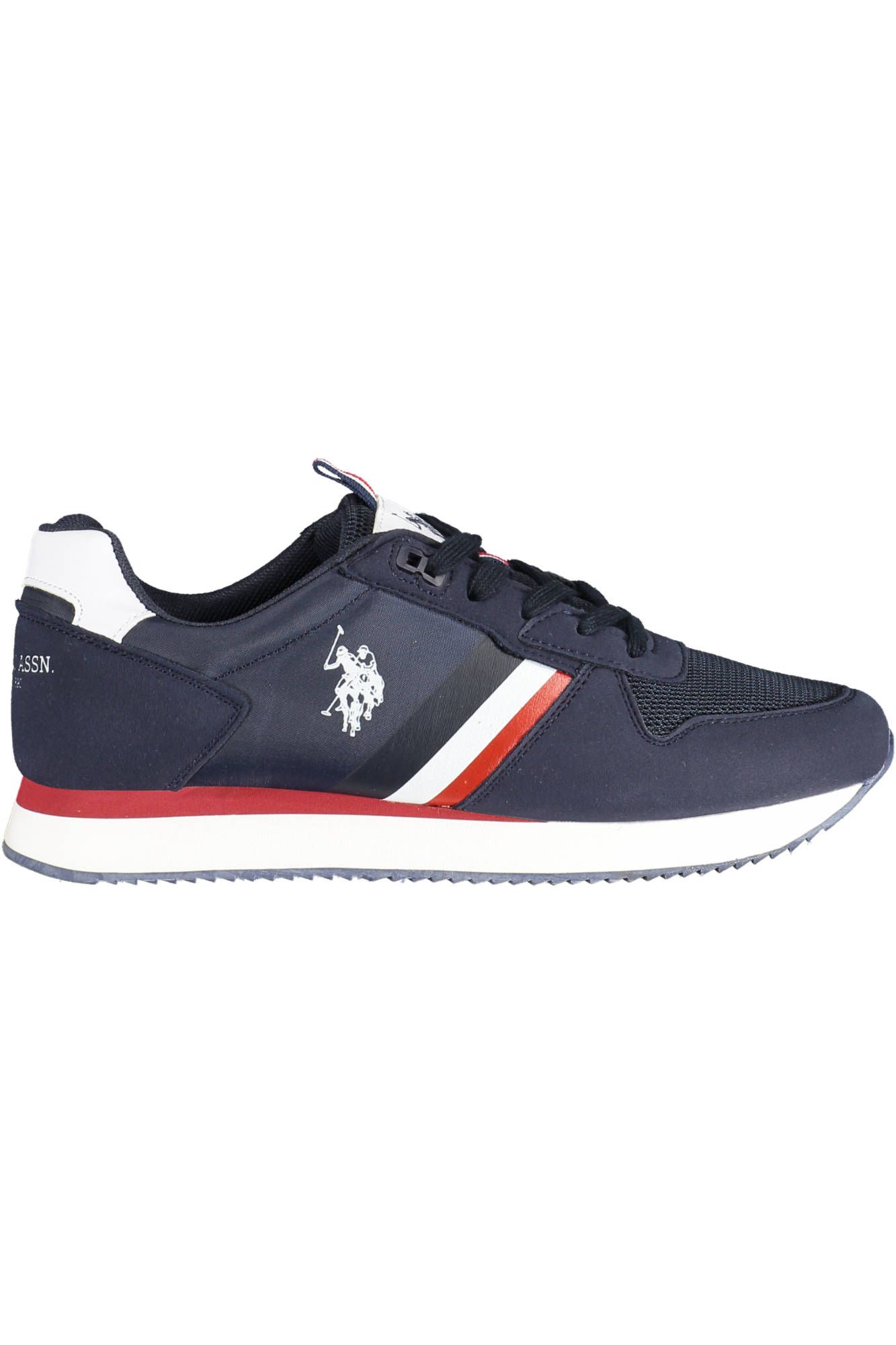 

Синие мужские кроссовки из полиэстера U.S. Polo Assn.