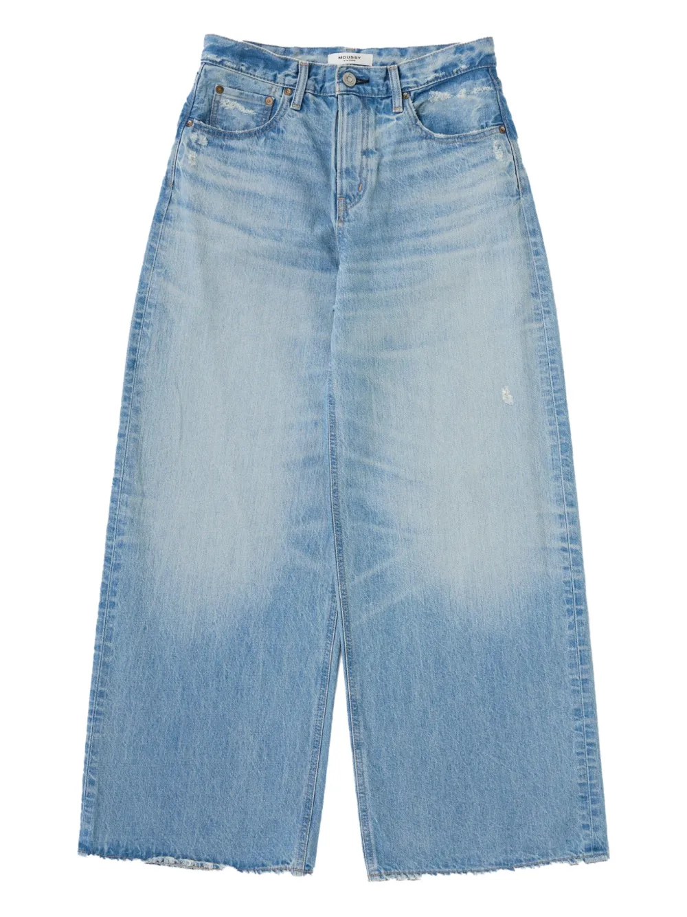 

Хлопковые джинсы Moussy Vintage, синий