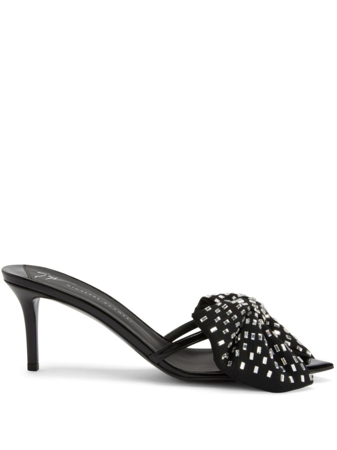 

Giuseppe Zanotti мюли Intriigo Alexandrine 70, черный