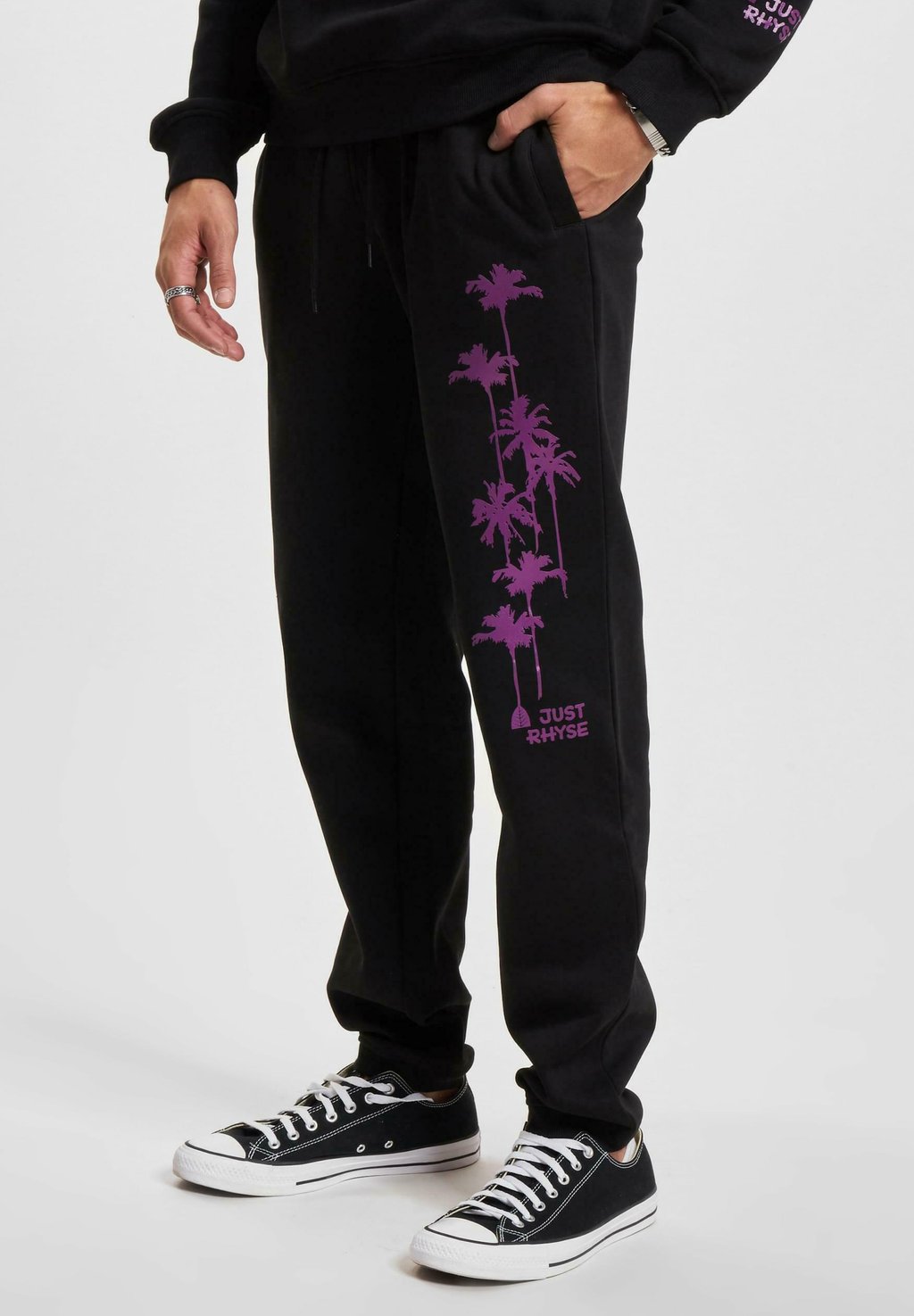 

Спортивные штаны NIGHT IN PARADISE JOGGING Just Rhyse, черный