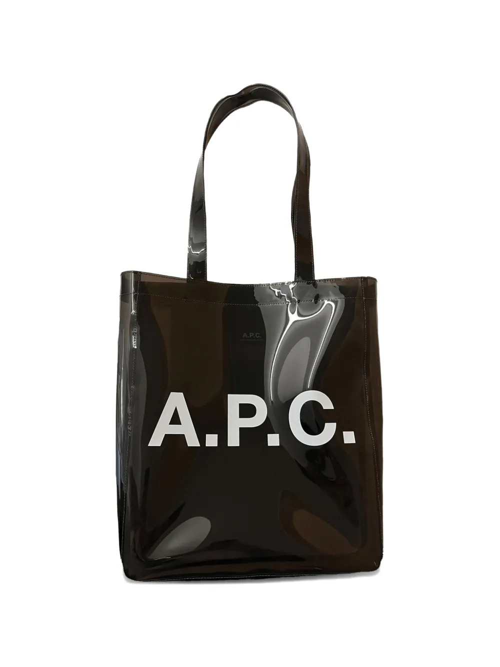 

Сумка-тоут Lou Letters A.P.C., серый