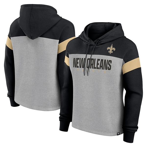 

Толстовка с капюшоном New Orleans Saints Bold Play Call, цвет heather gray/black Fanatics, Черный, Толстовка с капюшоном New Orleans Saints Bold Play Call, цвет heather gray/black Fanatics