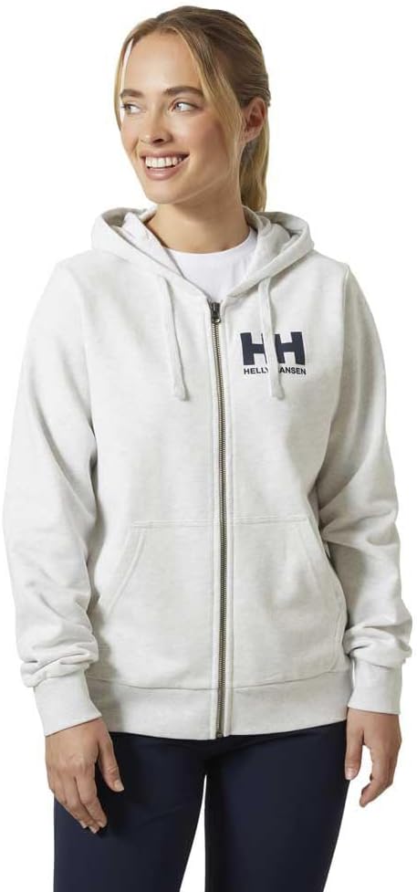 

Толстовка Helly-Hansen женская Hh Logo Full Zip Hoodie 2.0 Helly Hansen, 823 Nimbus Cloud Melange