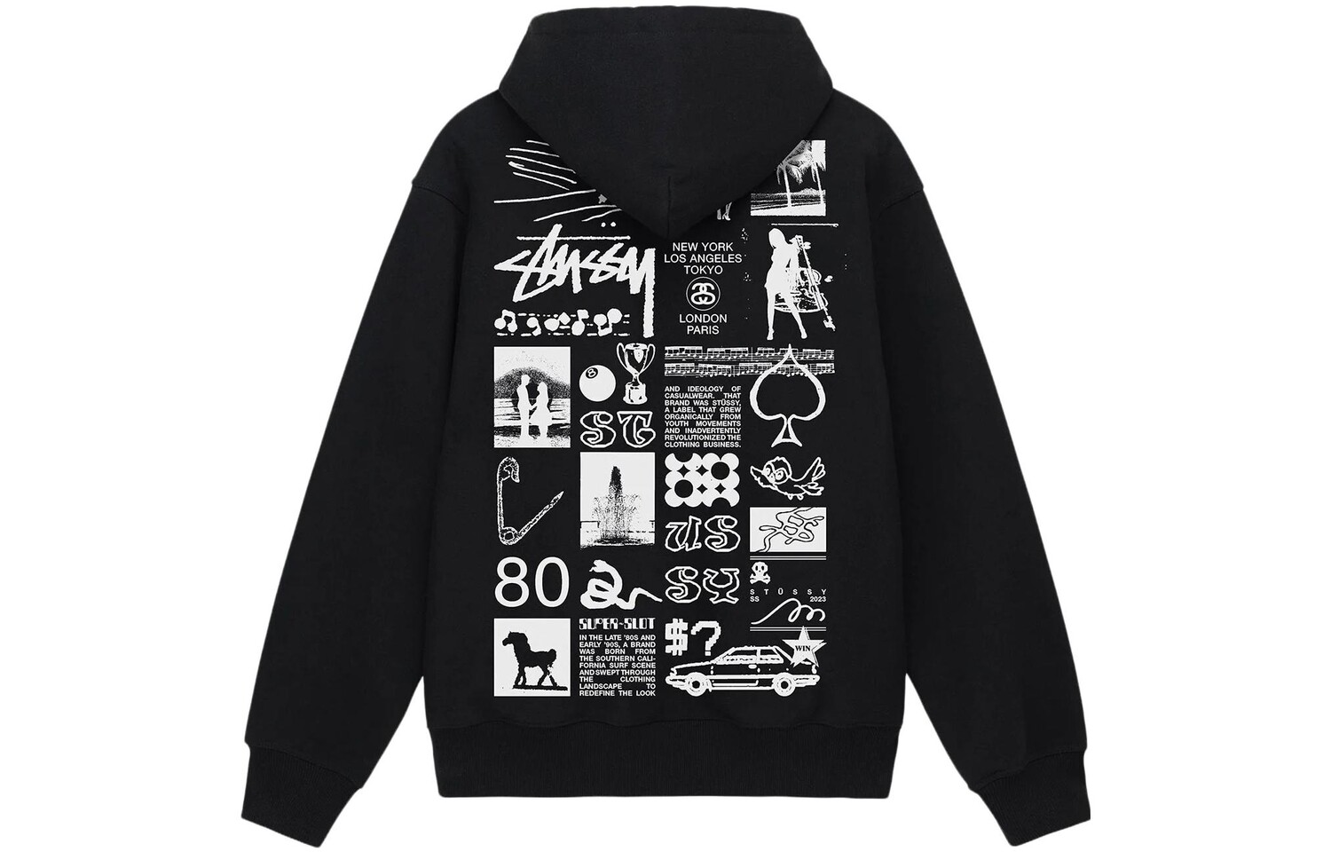 

Толстовка унисекс Stussy, Белый