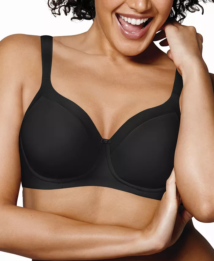 

Женский бюстгальтер Balconette без косточек Shapes & Supports Full Figure US4824 от Women's Secrets Playtex, черный