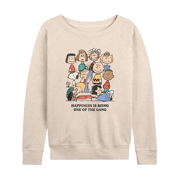 

Футболка с длинным рукавом Women's peanuts one of the gang french terry Licensed Character, Beige
