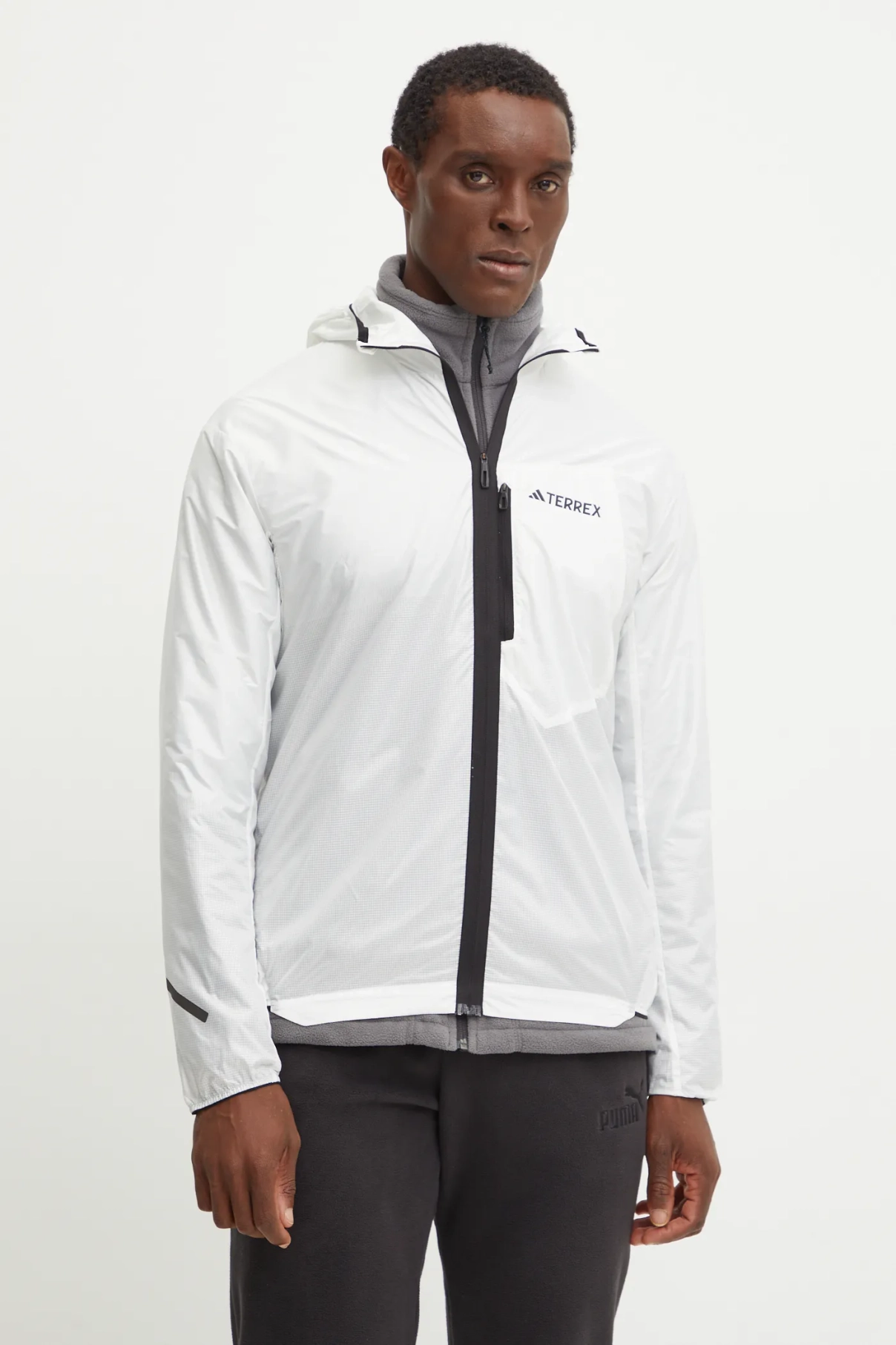 

Ветрозащитная куртка Xperior Light Windweave adidas TERREX, белый