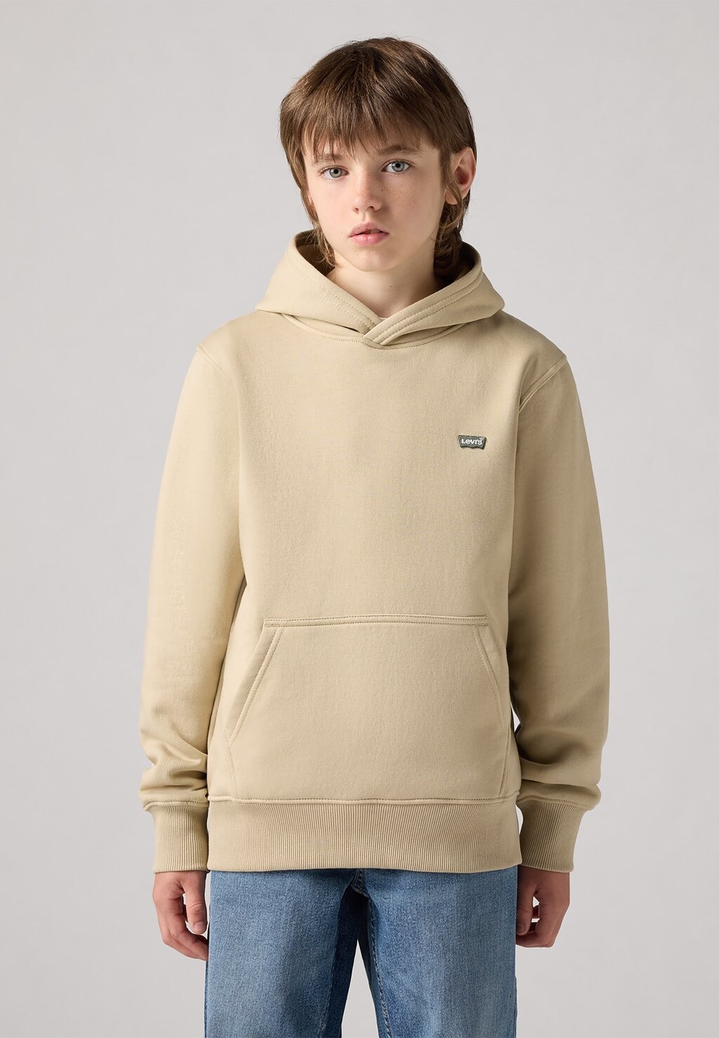 

Толстовка с капюшоном MINI BATWING HOODIE Levi's®, бежевый