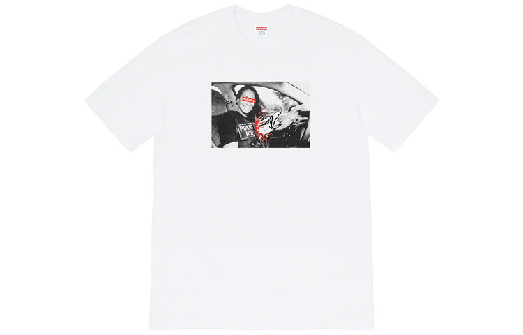 

Совместная коллекция футболок унисекс Supreme, белый