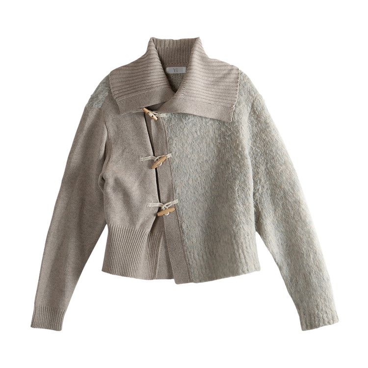 

Кардиган Ys Toggle Button Asymmetry Cardigan, Beige