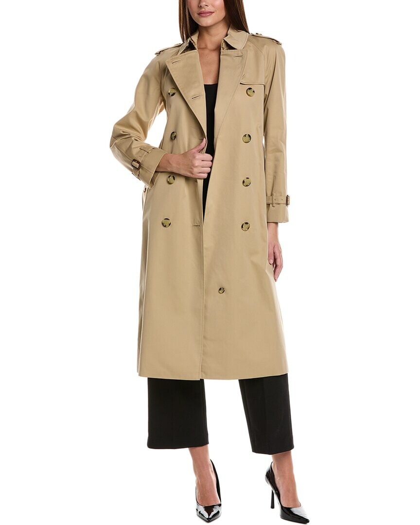 

Тренч Burberry Waterloo Heritage, бежевый