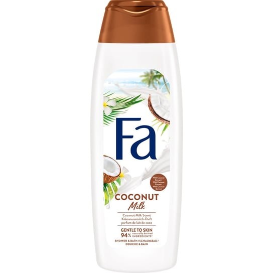 

Сливочный гель для душа с ароматом кокоса 750мл Fa, Coconut Milk Shower Cream