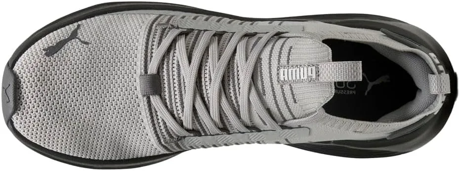 Мужские беговые кроссовки Puma Softride Symmetry Fuzion, серый/белый — фото 4