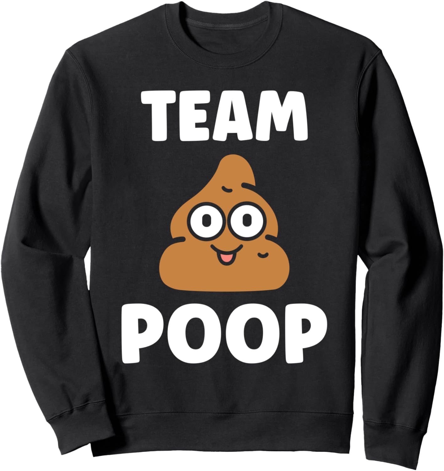 

Минималистичная цитата, маленький юмор про какашки, простая толстовка с надписью «Команда какашек» Small Little Poop Minimalist Coca Cocker, черный