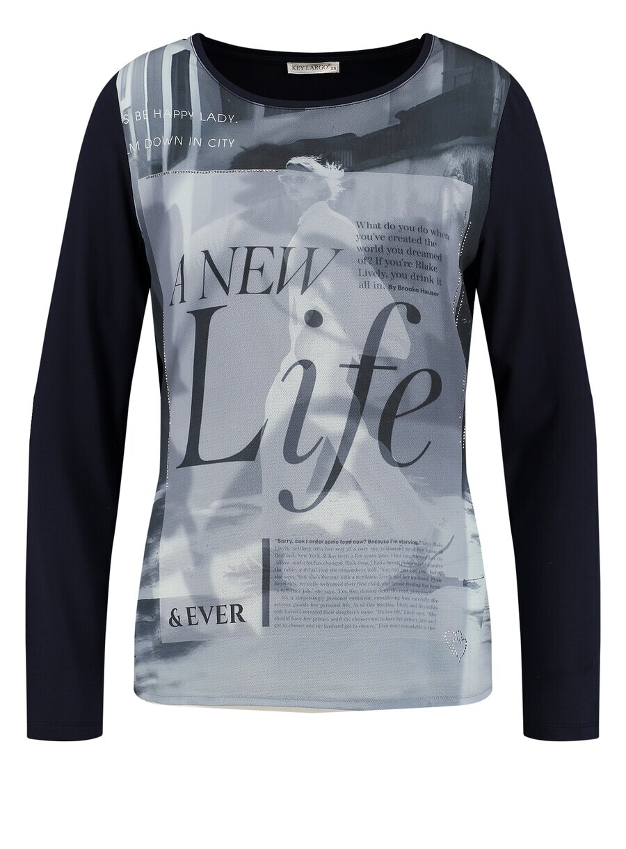 

Лонгслив Key Largo Shirt, темно-синий