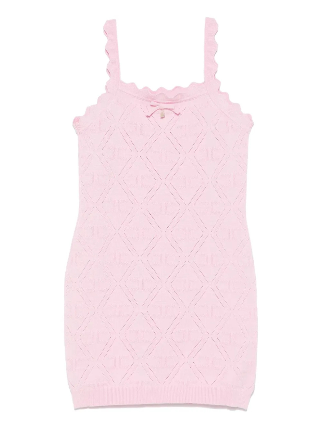 

Elisabetta Franchi La Mia Bambina платье с вышивкой, розовый