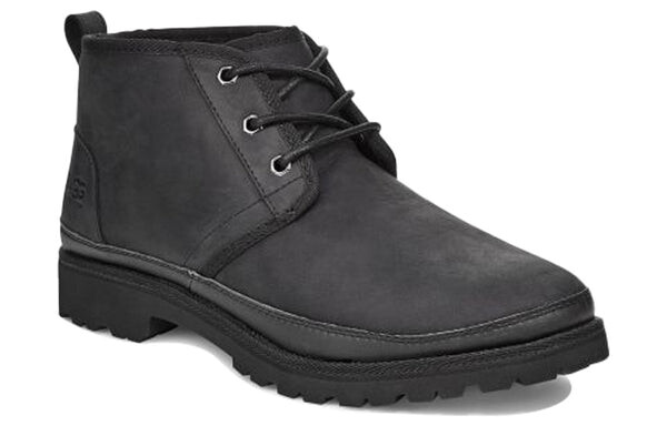 Зимние ботинки мужские Ugg водонепроницаемые на каблуке, черный — фото 3