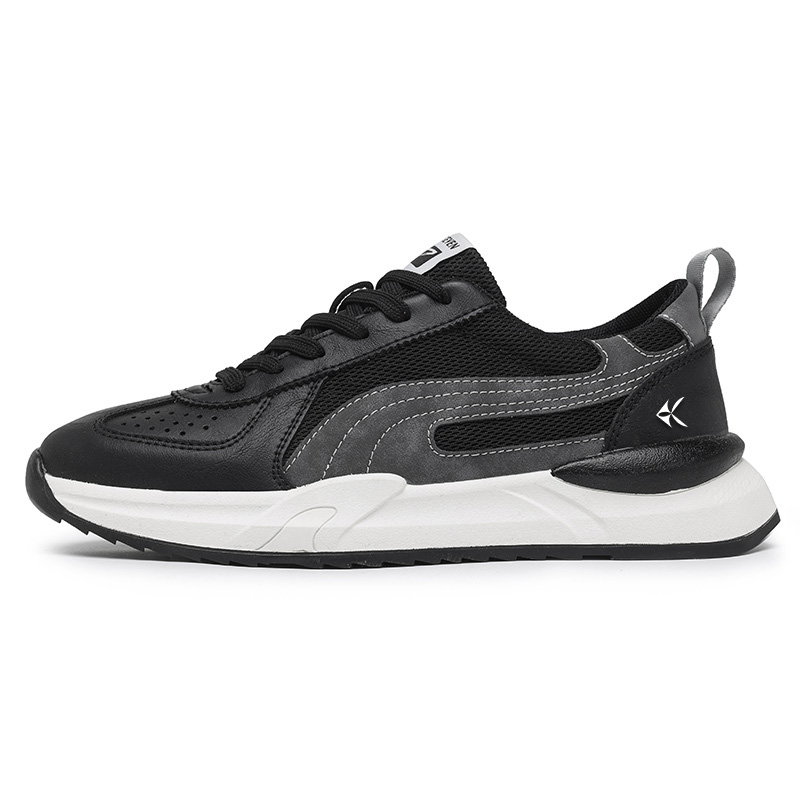 

Низкие повседневные туфли мужские ZAMST, Black Gray