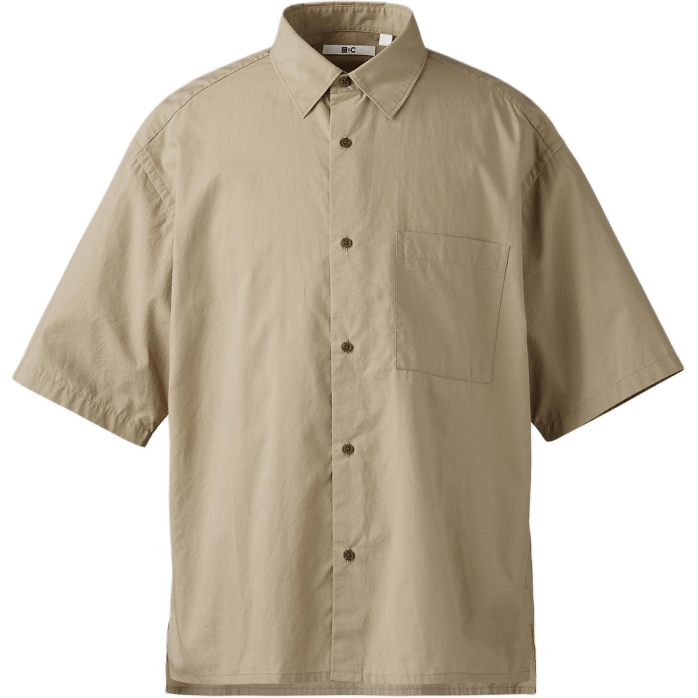 

Рубашка Clare Waight Keller C Collection SS25 Unisex Beige UNIQLO, бежевый