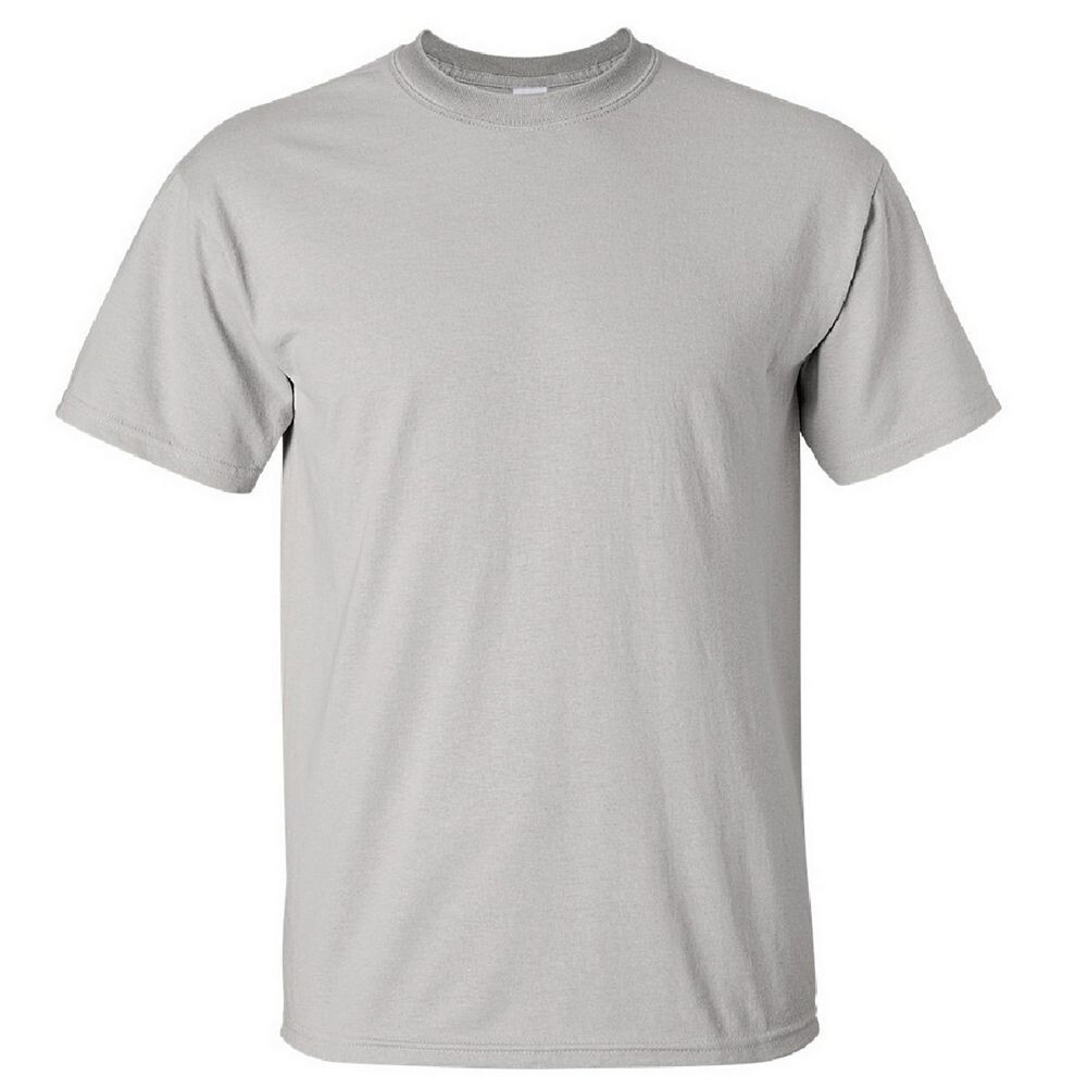 

Gildan Мужская футболка из ультрахлопка с коротким рукавом Floso, цвет Ice Gray