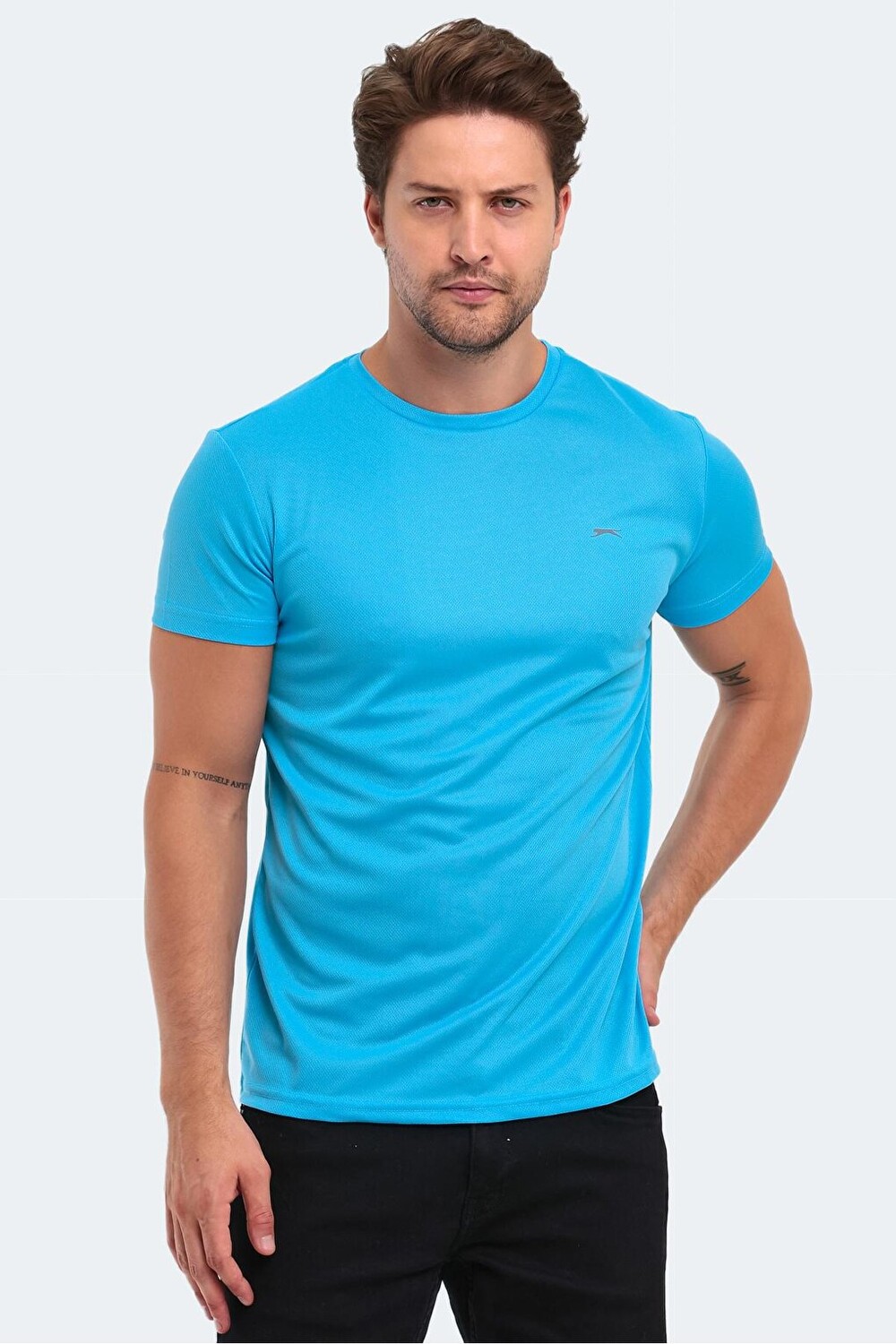 

Футболка мужская REPUBLIC Saks синяя SLAZENGER, Синий, Футболка мужская REPUBLIC Saks синяя SLAZENGER