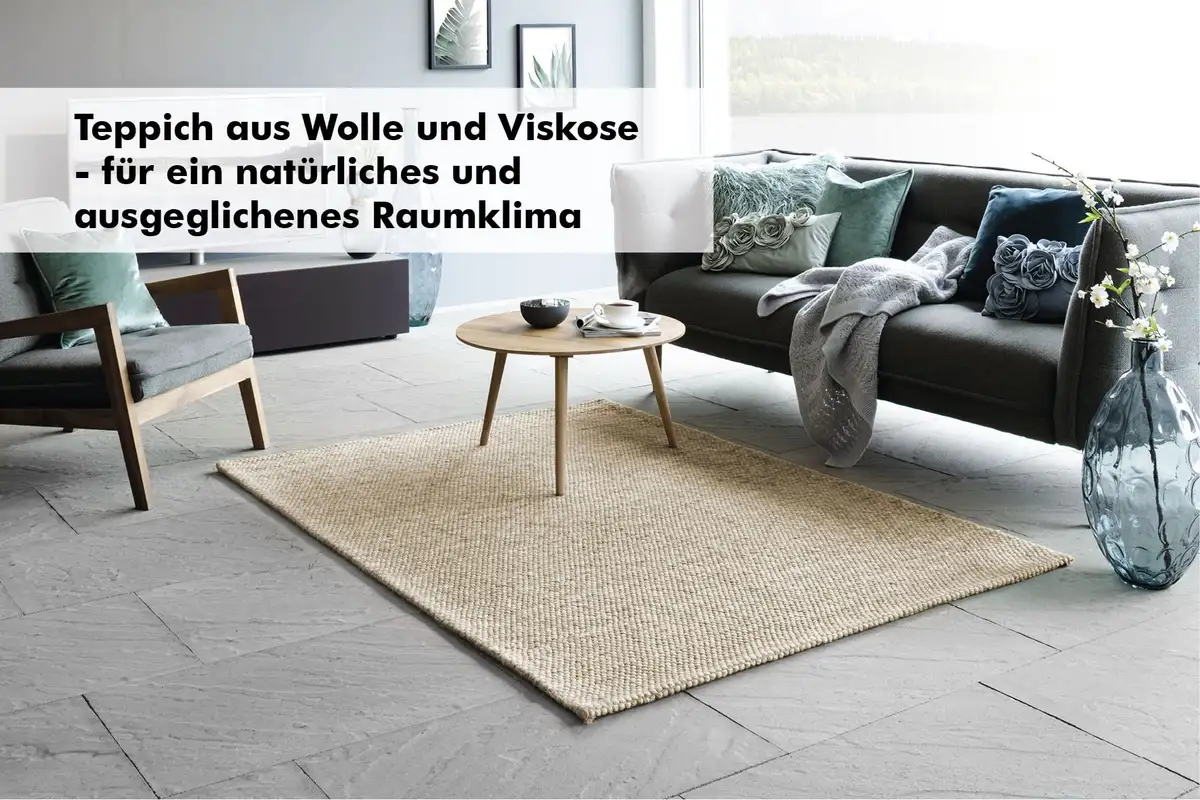 

Ковер Barbara Becker "Brave", прямоугольный, ручное плетение, материал 50 % шерсть, 50 % вискоза, ручное плетение, крапчатый вид 160х230 см, цвет natur