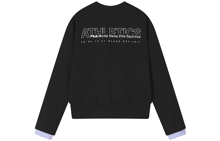 

FILA Женская спортивная толстовка Pitch Black