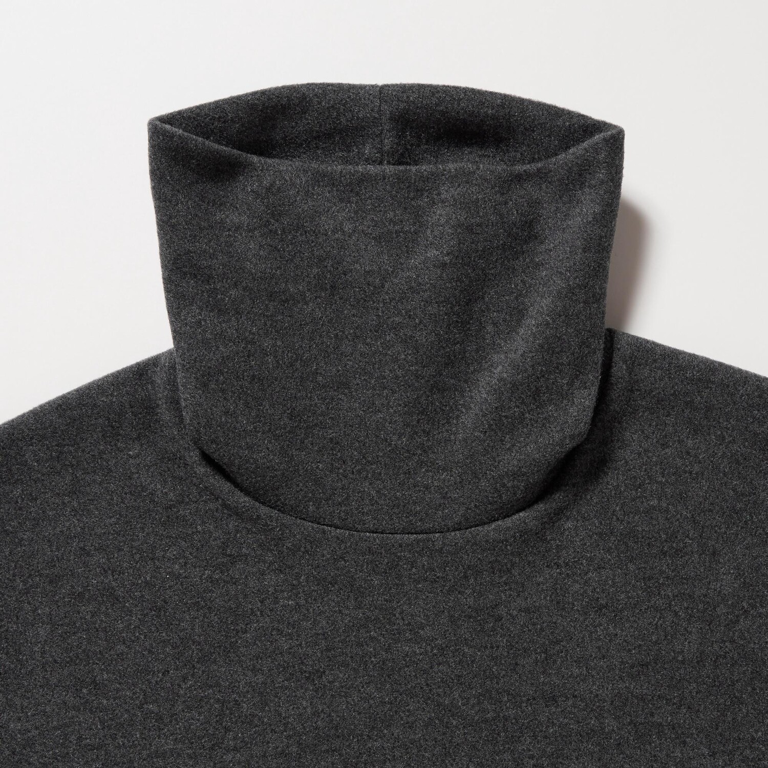 Водолазка Uniqlo heattech, серый — фото 4