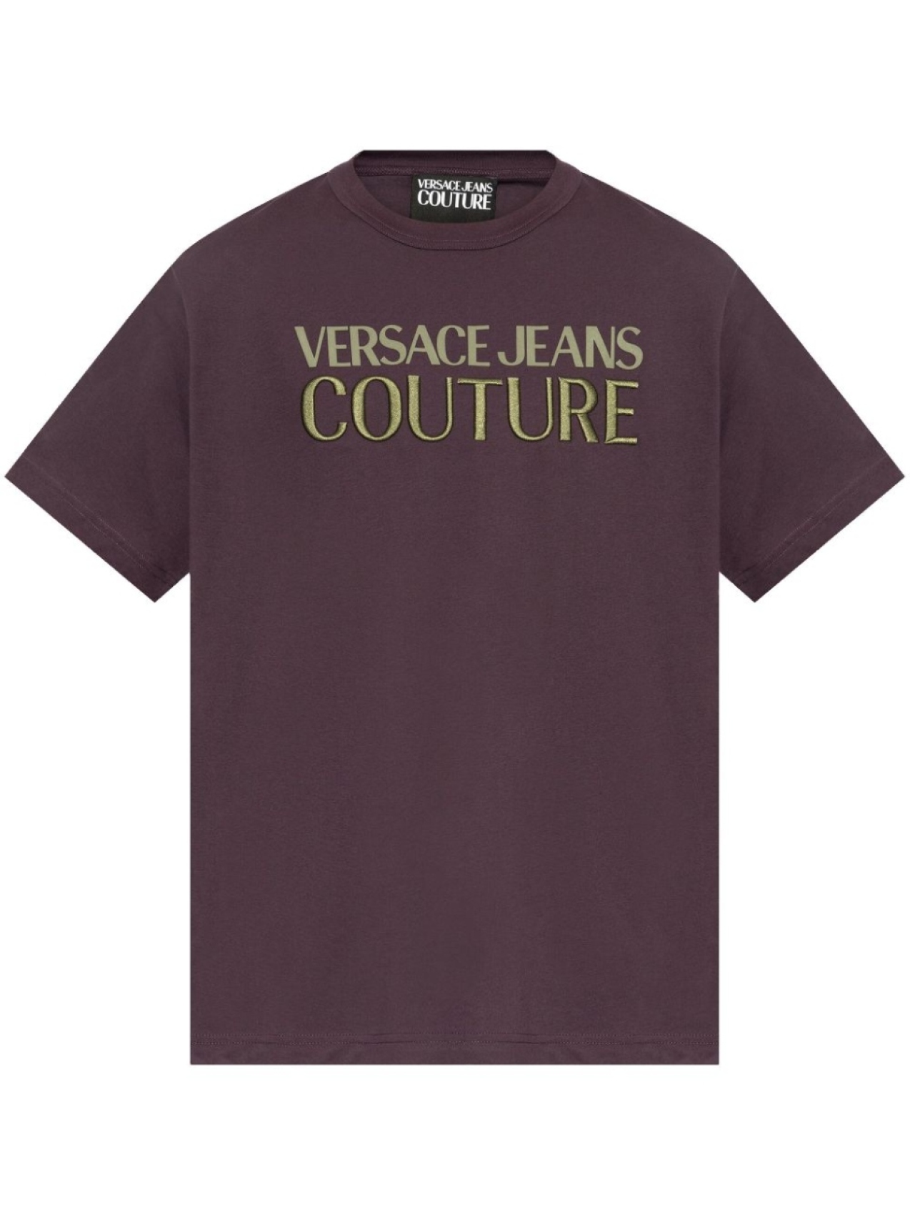 

Футболка с логотипом Versace Jeans Couture, фиолетовый